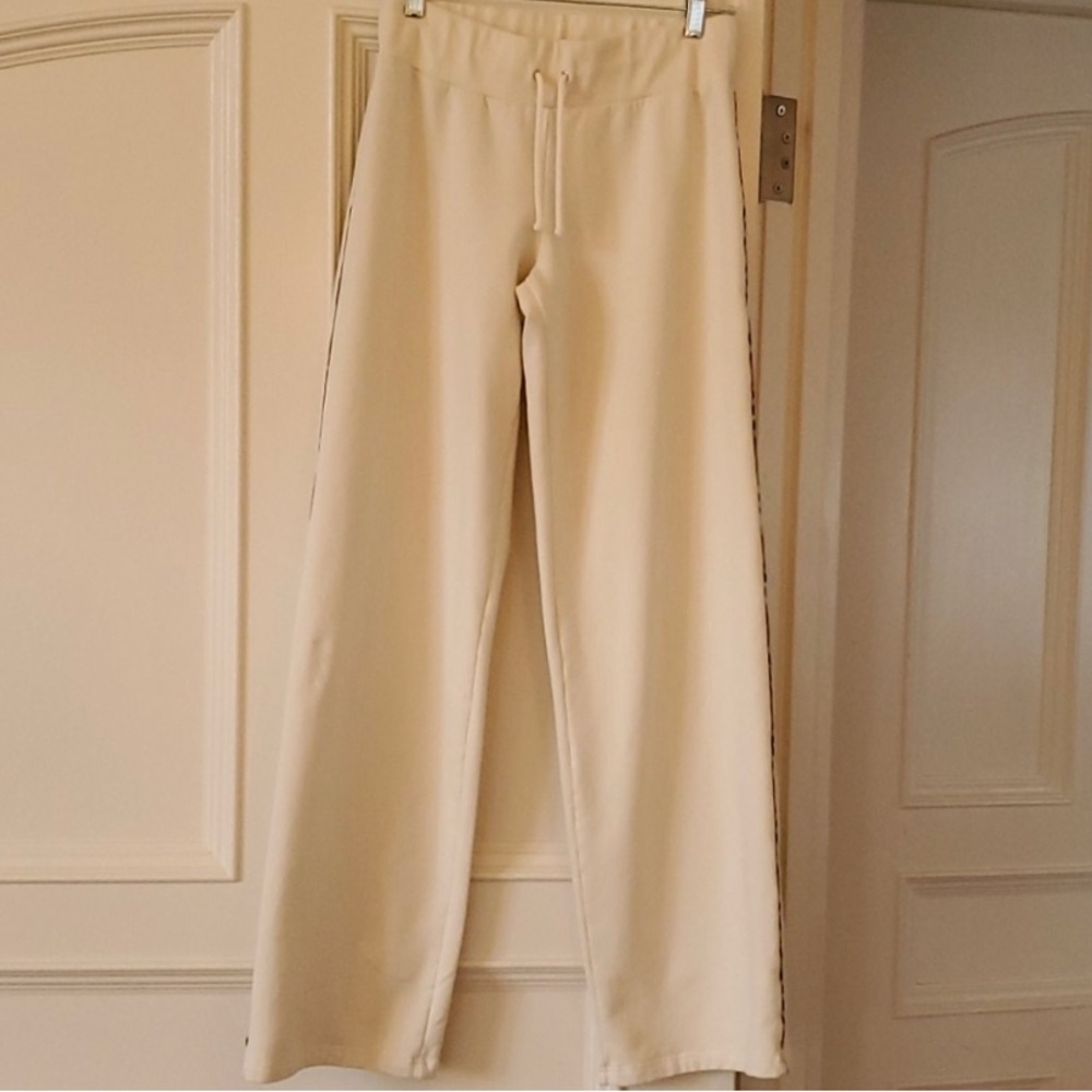 Authentic Cream/ off-white colored Burberry Sweatpants